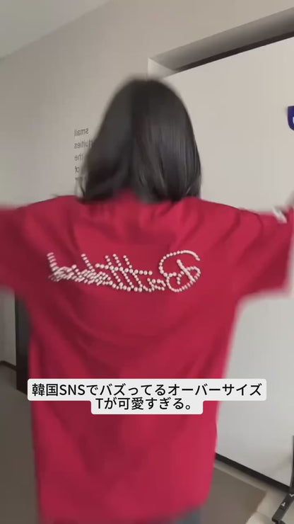 レッドパールロゴTシャツ TK0534