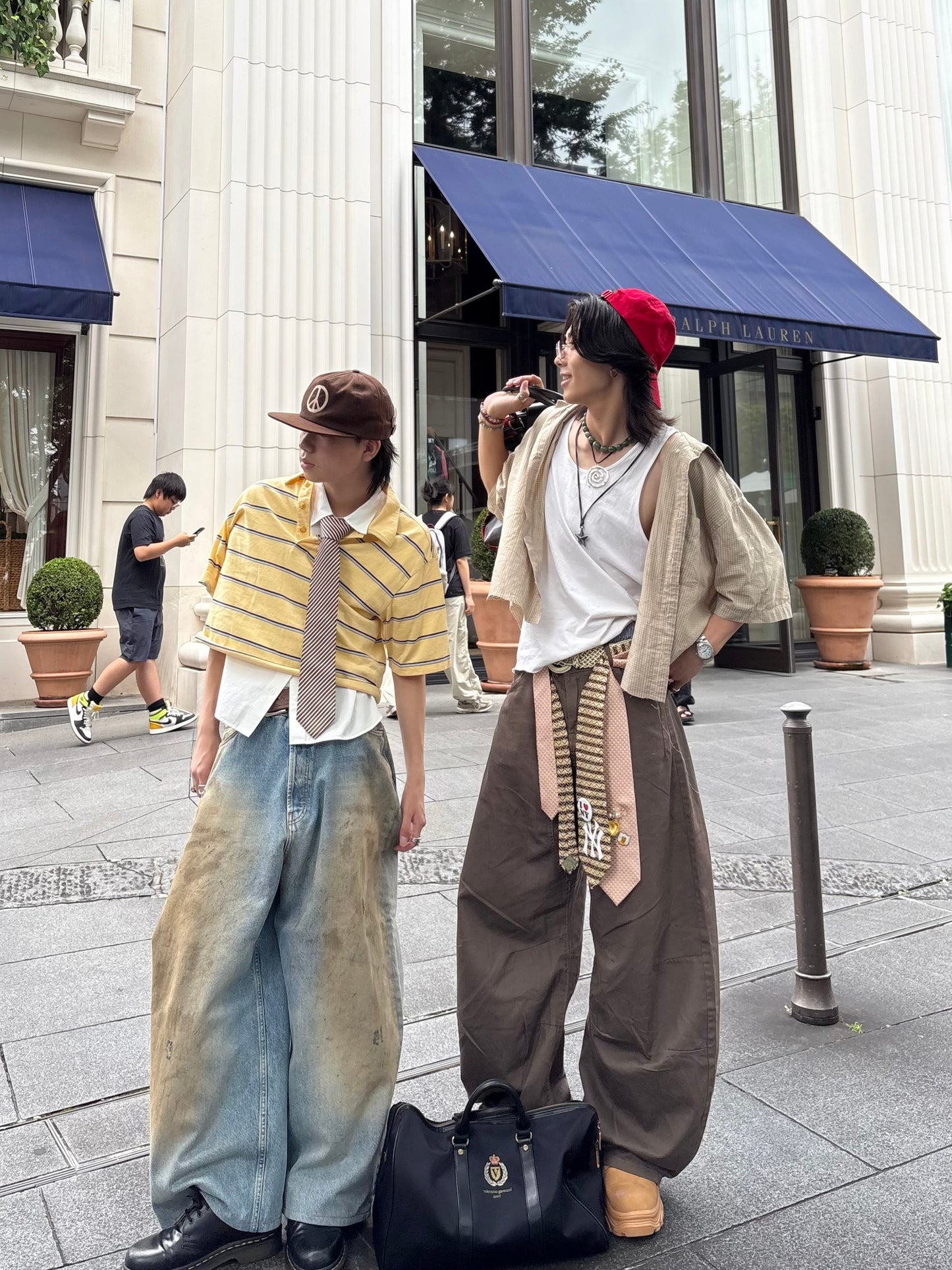 「y_t0_o_」ワイドバルーンパンツ TK0156